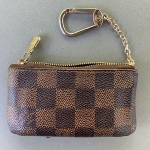 Louis Vuitton Damien Ebene Key Pouch